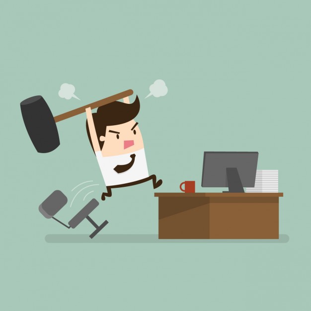 angry programmer